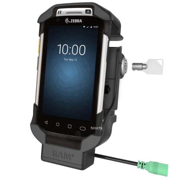 s GDSパワードック Zebra TC70/72/75/77専用 キーロック付き ボール無し