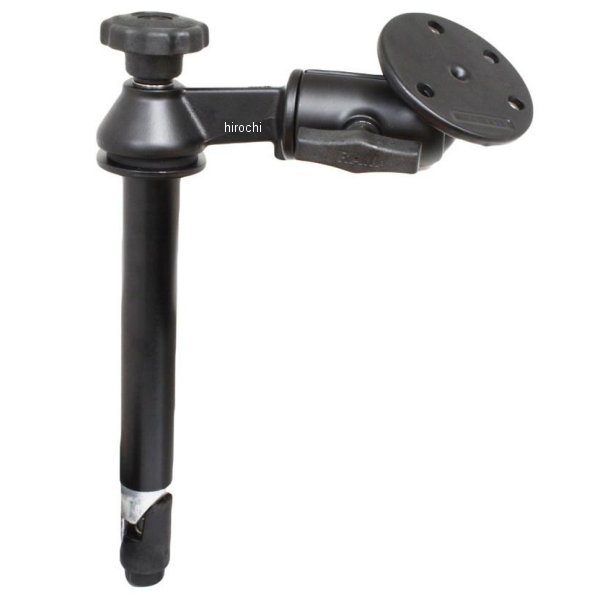 ラムマウント ラージラウンドベース＆203mmテレポール(シングルピボット/スイングアーム) アッパー側 1.5インチボール