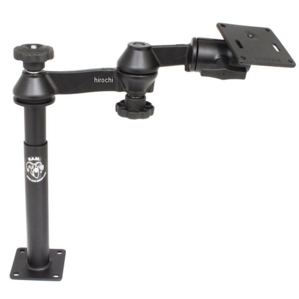ラムマウント VESAプレート＆203+228mmテレポールセット(ダブルピボット/スイングアーム) 1.5インチボール