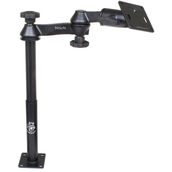 ラムマウント VESAプレート＆203+304mmテレポールセット(ダブルピボット/スイングアーム) 1.5インチアーム