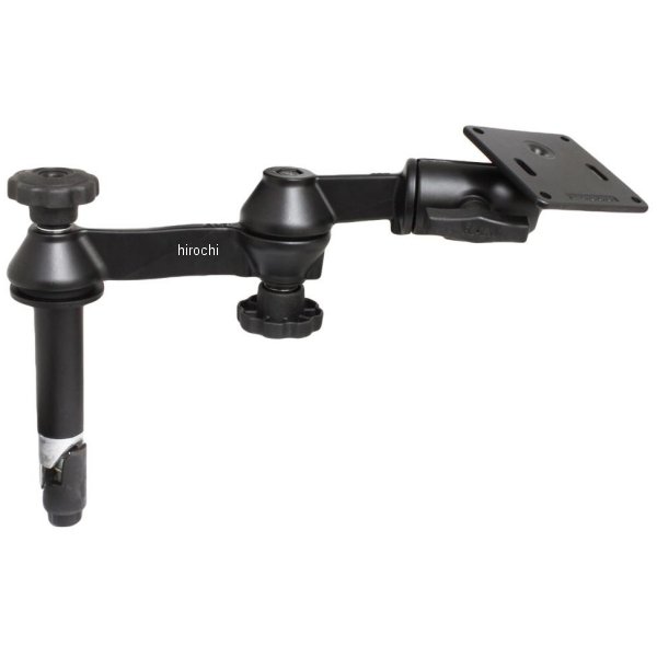 ラムマウント VESAプレート＆101mmテレポール(ダブルピボット/スイングアーム) アッパー側 1.5インチボール