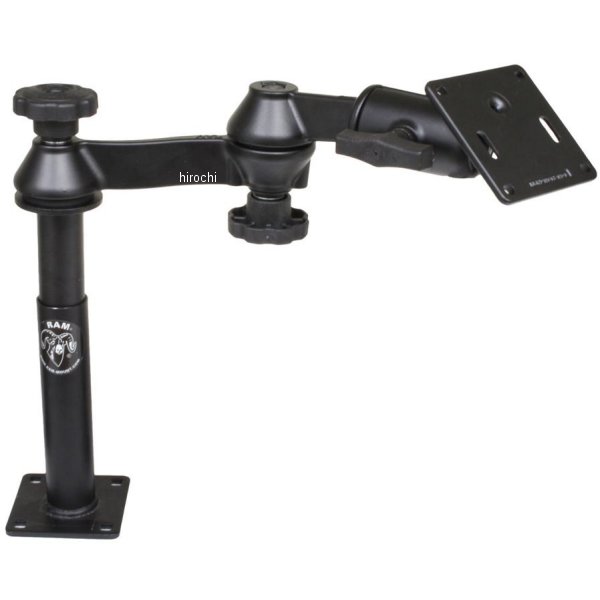ラムマウント VESAプレート＆101+177mmテレポールセット(ダブルピボット/スイングアーム) 1.5インチボール
