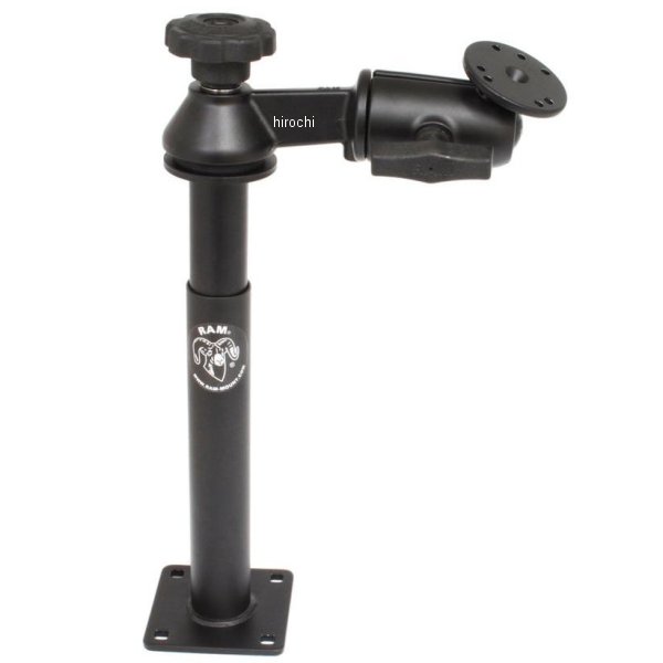 ラムマウント AMPSラウンドベース＆203+228mmテレポールセット(シングルピボット/スイングアーム) 1.5インチボール