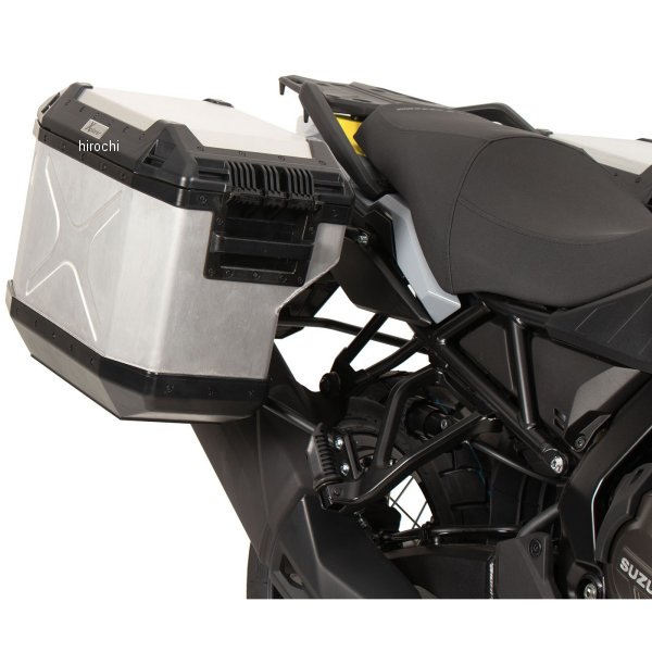 ヘプコアンドベッカー サイドキャリア カットアウトセット サイドケース エクスプローラー付 23年-24年 V-Strom800 シルバー