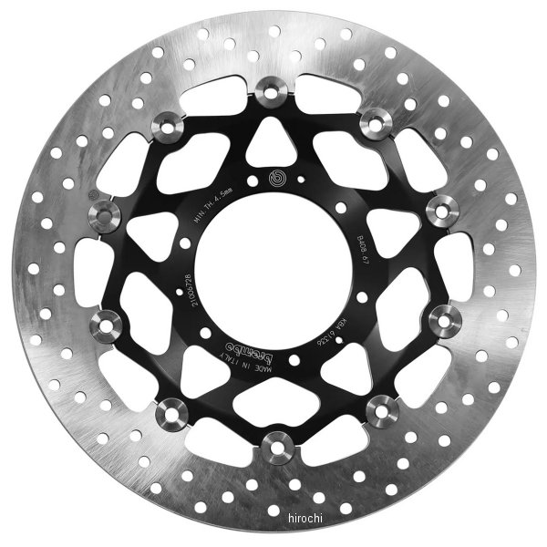 ブレンボ brembo セリエオロ ブレーキディスク セミフローティング 05年-24年 CB1300SF/SB/SB SP