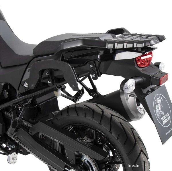 C-Bowサイドキャリア 23年 Vストローム1050 黒