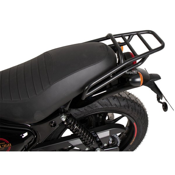 ヘプコアンドベッカー リアキャリア (トップケース不可) 23年 ロイヤルエンフィールド Hunter350 黒