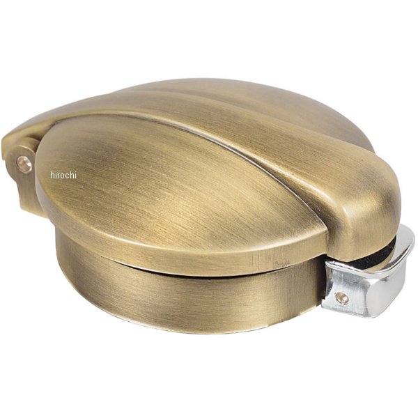 モートーンカスタムズ モンツァ タンクキャップ ビンテージブラス アルミ 02年-25年 トライアンフ T100/T120 ゴールド