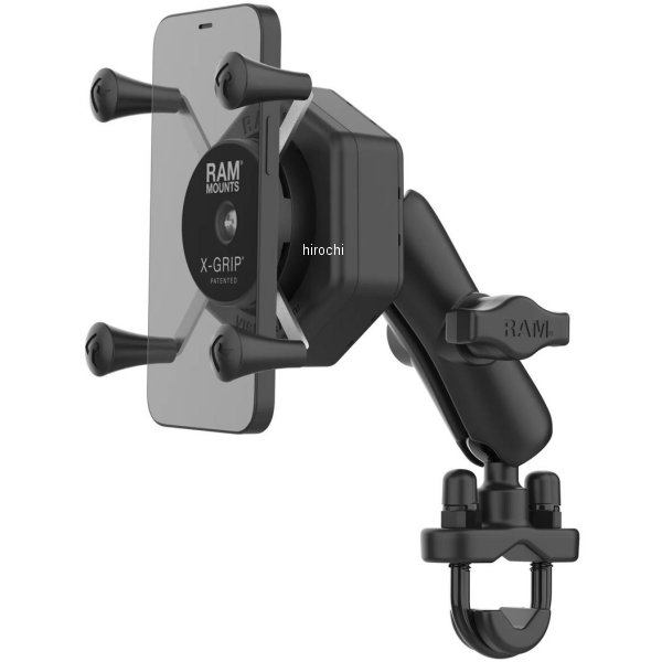 防振Xグリップ(S)&U字クランプベースセット(標準アーム) 黒