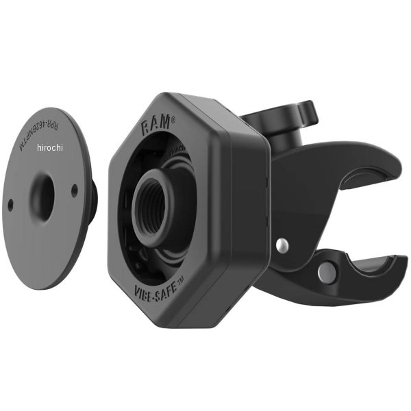 防振アダプター付タフクロー(S) φ15.9-28.9mm対応 ボール無 Vibe-Safe 黒