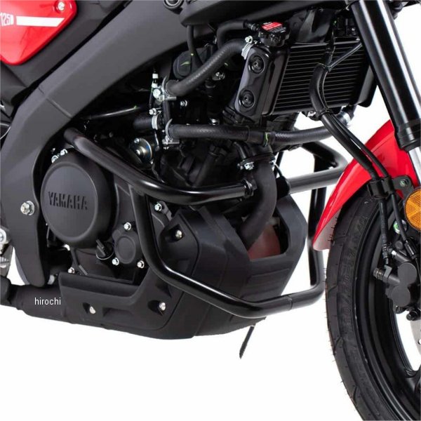 エンジンガード XSR125、MT-125 黒