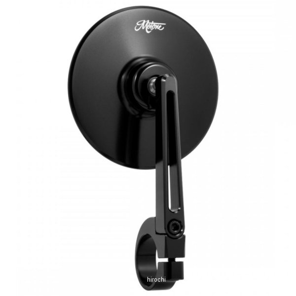 モートーンカスタムズ バーエンドミラー TURISMO 100mm アルミ T100、T120、 StreetTwin、StreetScrambler