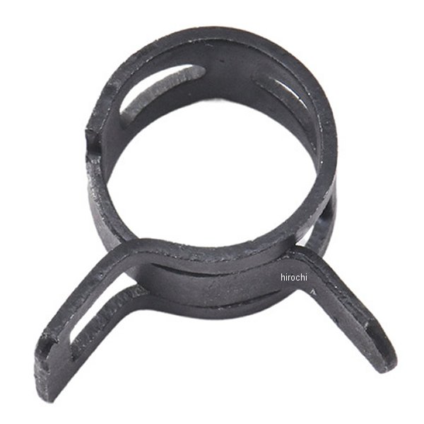 ワイドホースクリップ 13mm 2個 ホース外径φ13mm 黒