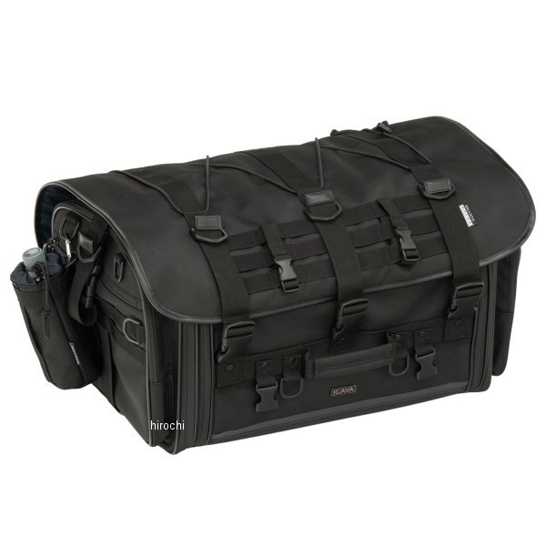 イガヤ IGAYA キャンプツーリングシートバッグ 50-64L 黒