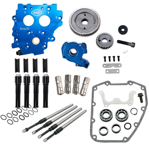 カムチェストキット ブラックプッシュロッドカバー 99年-05年 ハーレー ダイナファミリー