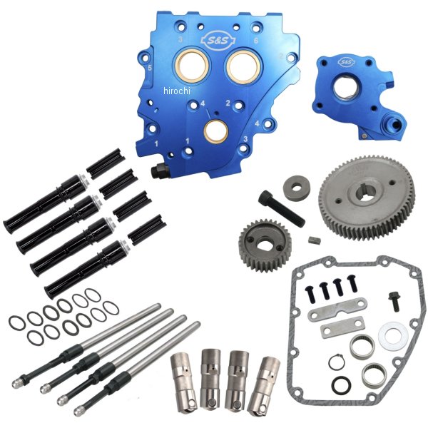 カムチェストキット ブラックプッシュロッドカバー 06年 ハーレー ダイナファミリー