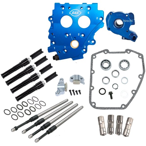 カムチェストキット ブラックプッシュロッドカバー 99年-05年 ハーレー ダイナファミリー