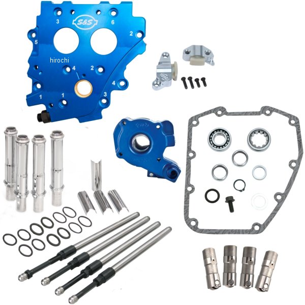 カムチェストキット クロームプッシュロッドカバー 99年-05年 ハーレー ダイナファミリー