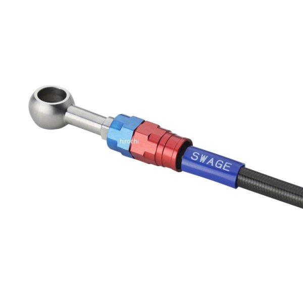 フロントホースキット 赤＆青/ブラックホース 23年 CL250