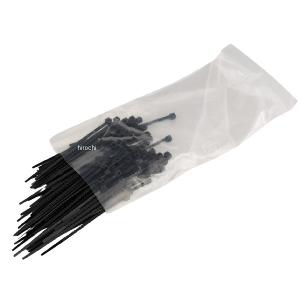 手で切る結束バンド 102mm 80pcs ブラック