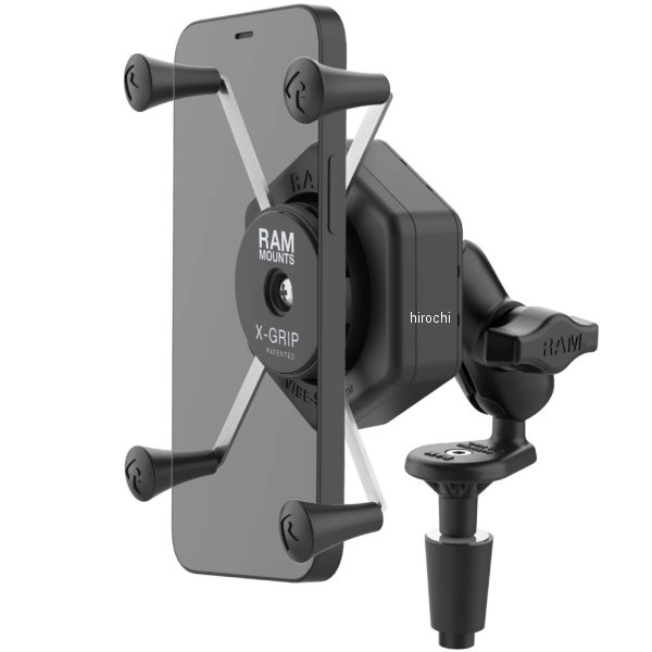 s 防振XグリップM＆フォークステムベースセット ショートアーム 1インチボール 汎用