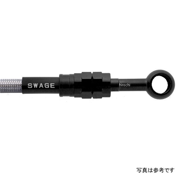 スウェッジライン プロ SWAGE-LINE PRO フロントホースキット ステン黒/クリア 23年 GB350