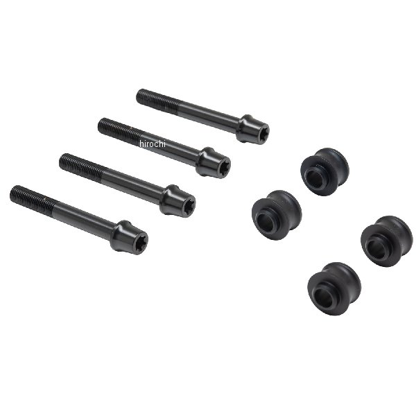 ブレンボ オフセットカラーマウントボルトセット テーパーキャップ ブラック φ290(ノーマル)