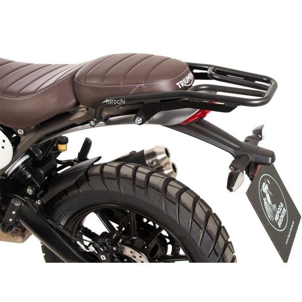 ヘプコアンドベッカー リアキャリア (トップケース不可) 24年 トライアンフ Scrambler 400X 黒