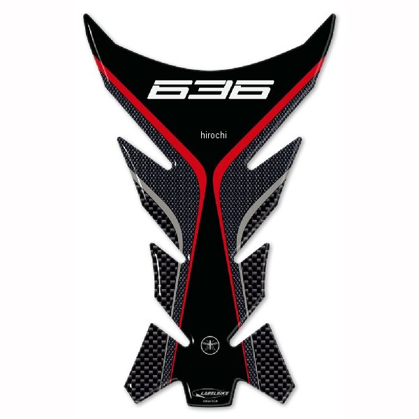 3Dタンクステッカー ZX-6R