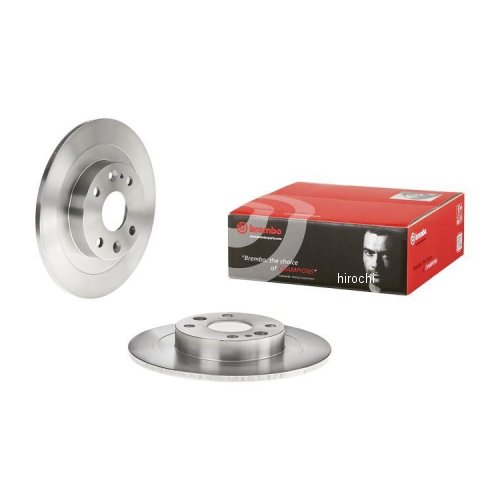 ブレンボ4輪 プライムブレーキディスク リア 1枚 ロードスター NA8、NB6、NB8