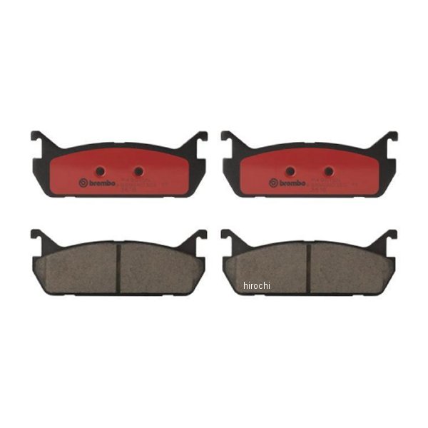 P49 015N ブレンボ4輪 プライムセラミックブレーキパッド リア左右セット ロードスター NA6