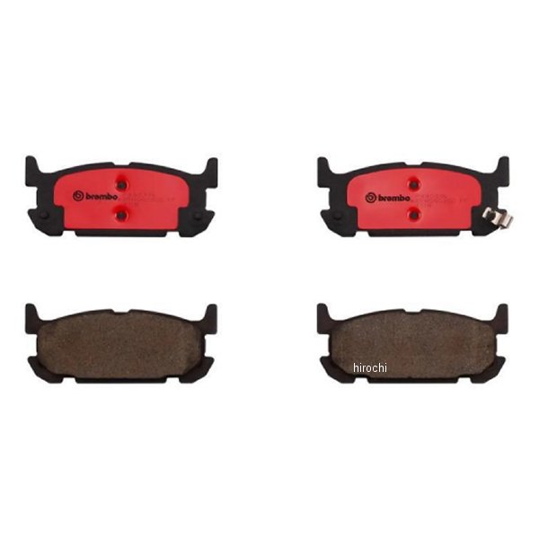 P49 031N ブレンボ4輪 プライムセラミックブレーキパッド リア左右セット ロードスター NB6