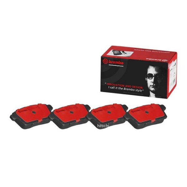 P49 043N ブレンボ4輪 プライムセラミックブレーキパッド フロント左右セット ロードスター NC