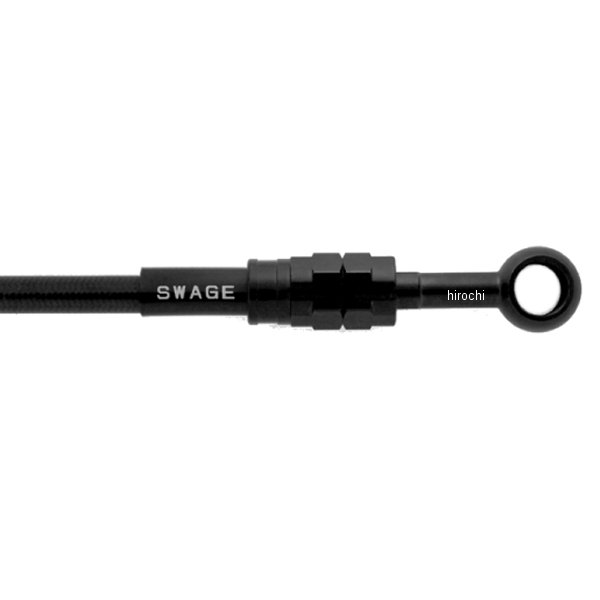 フロントホースキット XSR125 ステンレスブラック/ブラックホース