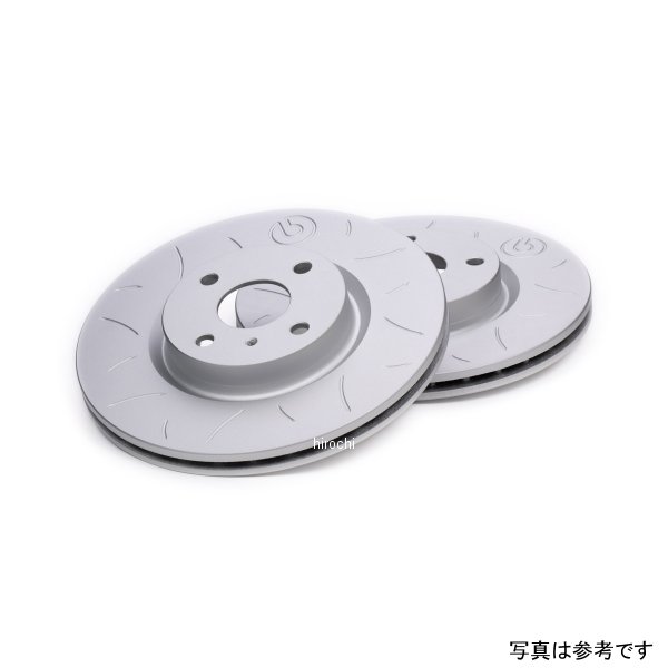 ブレンボ4輪 フロントブレーキローター SPORT TY3 マルチグルーブスリット 595/695 純正ブレンボ装着車
