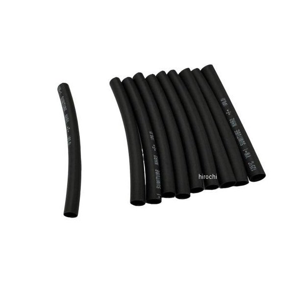 バイク用 熱収縮チューブ φ6 10本