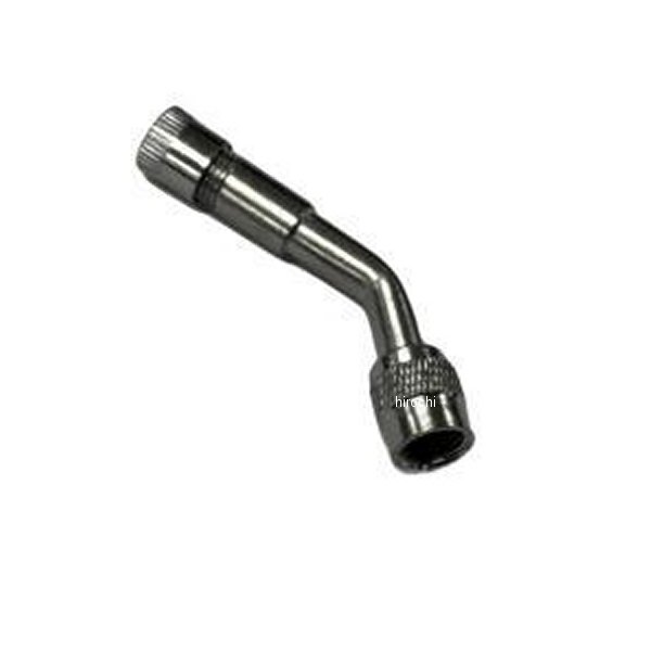 エクステンションエアバルブ 135° シルバー L型