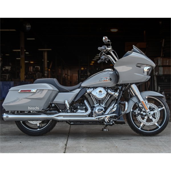 フルエキゾースト GNX 2-1 17年-25年 ツーリング M8 クローム 触媒有り