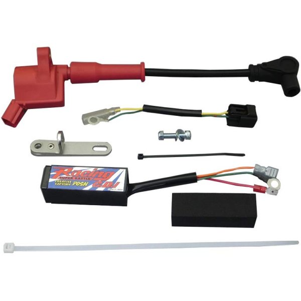スーパーバトルCDI イグニッションコイル付き 黒 KSR-2