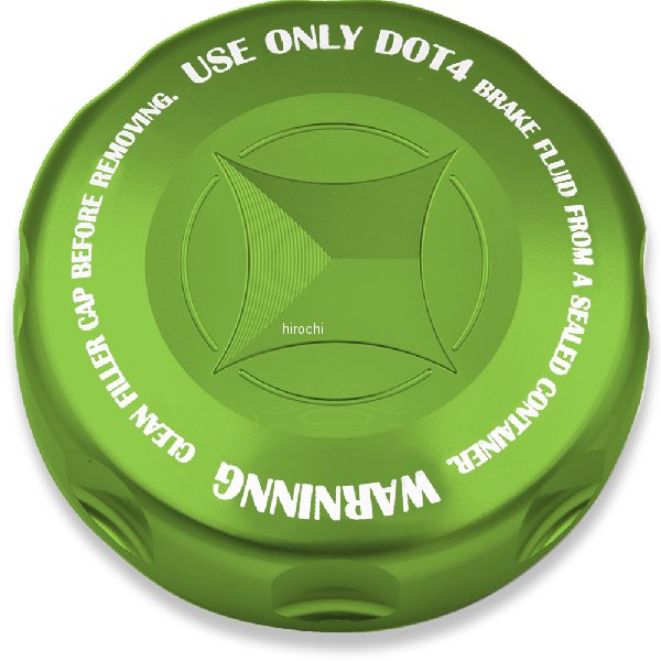 マスターシリンダーキャップ M52xP4 グリーン