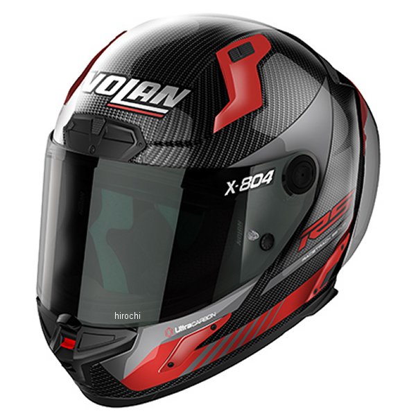 ノーラン NOLAN フルフェイスヘルメット X-804RS ULTRA CARBON STONER HOTLAP RED/13 Mサイズ