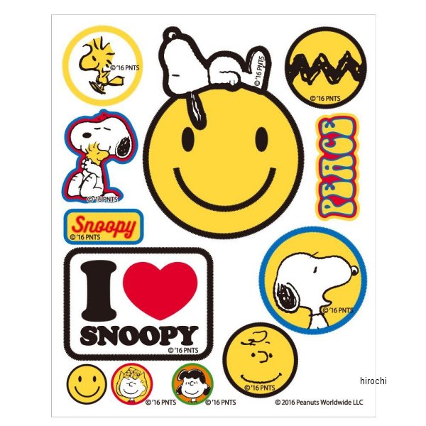 スヌーピーステッカー SNS-51 ピース