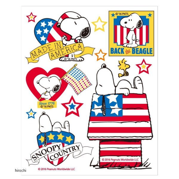 スヌーピーステッカー SNS-53 アメリカ