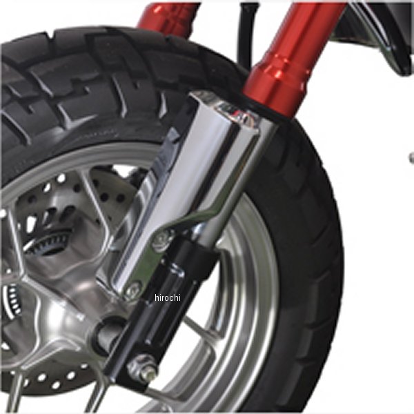 メッキフロントフォークカバー モンキー125 樹脂クロームメッキ