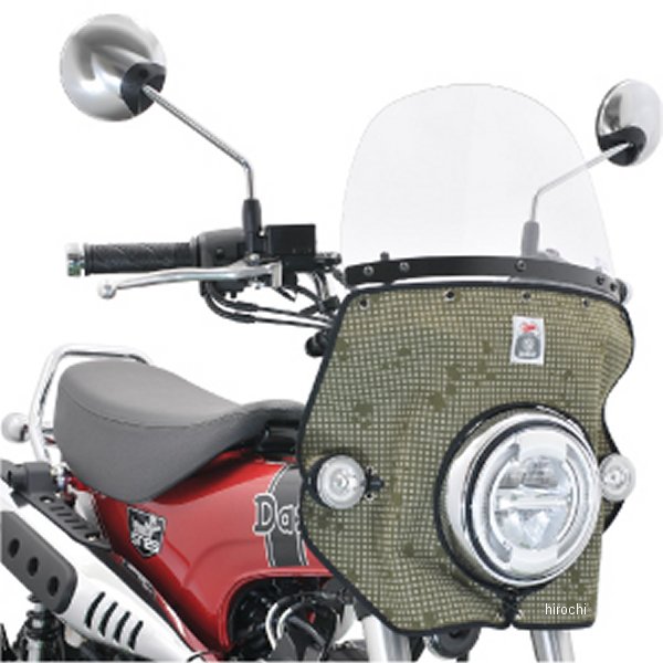 風防 ナイトカモ  ダックス125 クリア