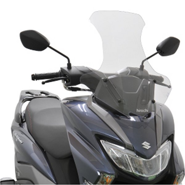 ミドルスクリーン バーグマンストリート125EX クリア