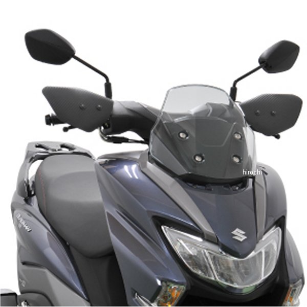 ナックルバイザー バーグマンストリート125EX 黒