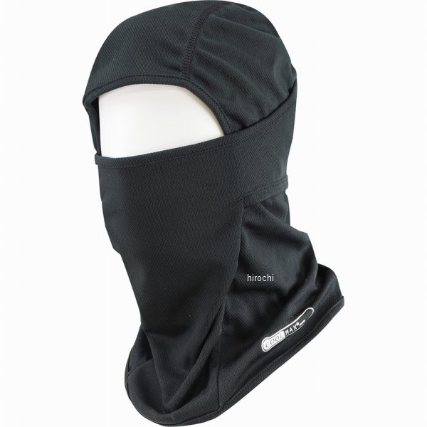 AK-324 KOMINE クールマックスRマルチマスク 黒 フリーサイズ