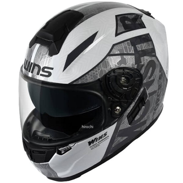 フルフェイスヘルメット G-FORCE SS MONSTER type C グロッシーホワイト Mサイズ