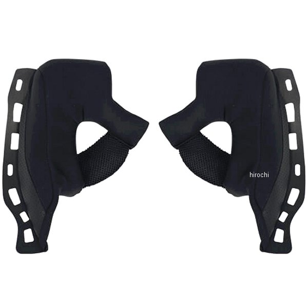 チークパッド G-FORCE SSフルフェイス/A-FORCE RS 黒 Lサイズ